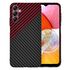 Husa pentru  Samsung Galaxy A14 4G, 5G CarbonFiber UltraSlim, Lightweight, rosu inchis