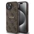 Husa pentru  iPhone 15 Plus Guess - 4G Collection Leather MagSafe - albastru
