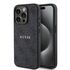 Husa pentru  iPhone 15 Pro Guess - 4G Collection Leather MagSafe - roz