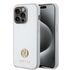 Husa pentru  iPhone 15 Pro Guess- Strass Metal - auriu