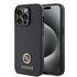 Husa pentru  iPhone 15 Pro Max Guess- Strass Metal - auriu