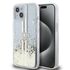 Husa pentru  iPhone 15 Guess - Liquid Glitter - roz