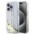 Husa pentru  iPhone 15 Pro Guess - Liquid Glitter - roz