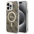 Husa pentru  iPhone 15 Pro cu MagSafe Guess - IML Series - roz neon