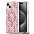 Husa pentru  iPhone 15 cu MagSafe Guess - IML Series - roz