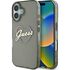 Husa pentru  iPhone 16 Guess - Hardcase IML Heart - roz