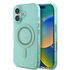 Husa pentru  iPhone 16 Plus cu MagSafe Guess - IML Series - roz neon