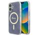 Husa pentru  iPhone 16 cu MagSafe Guess - IML Series - roz