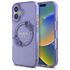 Husa pentru  iPhone 16 cu MagSafe Guess - IML Series - roz