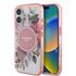 Husa pentru  iPhone 16 cu MagSafe Guess - IML Series - roz