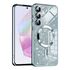 Husa pentru  Samsung Galaxy A35 cu MagSafe Sparkle Glare Detachable Layer, cu protectie lentile - verde