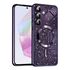 Husa pentru  Samsung Galaxy A35 cu MagSafe Sparkle Glare Detachable Layer, cu protectie lentile - verde