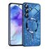 Husa pentru  Samsung Galaxy A55 cu MagSafe Sparkle Glare Detachable Layer, cu protectie lentile - auriu
