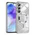 Husa pentru  Samsung Galaxy A55 cu MagSafe Sparkle Glare Detachable Layer, cu protectie lentile - auriu
