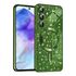Husa pentru  Samsung Galaxy A55 cu MagSafe Sparkle Glare Detachable Layer, cu protectie lentile - auriu