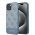 Husa pentru  iPhone 15 Guess - Hardcase 4G Series - gri