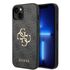 Husa pentru  iPhone 15 Guess - Hardcase 4G Series - gri