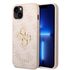 Husa pentru  iPhone 15 Plus Guess - Hardcase 4G Series - albastru