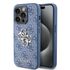 Husa pentru  iPhone 15 Pro Guess - Hardcase 4G Series - maro inchis