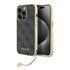 Husa pentru  iPhone 15 Pro Max Guess - Hardcase 4G Series - albastru deschis
