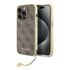 Husa pentru  iPhone 15 Pro Max Guess - Hardcase 4G Series - albastru deschis