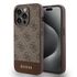 Husa pentru  iPhone 15 Pro Max Guess - Hardcase 4G Series - albastru deschis
