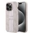 Husa pentru  iPhone 15 Pro cu MagSafe Guess - Hardcase 4G Series - roz