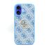 Husa pentru  iPhone 16 Guess - Hardcase 4G Series - alb