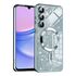 Husa pentru  Samsung Galaxy A15 cu MagSafe Sparkle Glare Detachable Layer, cu protectie lentile - verde deschis