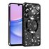 Husa pentru  Samsung Galaxy A15 cu MagSafe Sparkle Glare Detachable Layer, cu protectie lentile - verde deschis