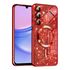 Husa pentru  Samsung Galaxy A15 cu MagSafe Sparkle Glare Detachable Layer, cu protectie lentile - verde deschis