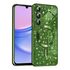 Husa pentru  Samsung Galaxy A15 cu MagSafe Sparkle Glare Detachable Layer, cu protectie lentile - verde deschis