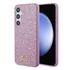 Husa pentru  Samsung Galaxy S24 Guess - Glitter Fixed - negru