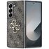 Husa pentru  Samsung Galaxy Z Fold 6 Guess - Leather 4G Triangle Strass - maro