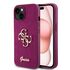 Husa pentru  iPhone 15 Guess - Glitter Fixed - roz