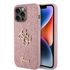 Husa pentru  iPhone 15 Pro Max Guess - Glitter Fixed - roz