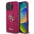 Husa pentru  iPhone 16 Pro Max Guess - Glitter Fixed - mov