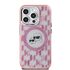 Husa pentru  iPhone 14 Karl Lagerfeld - IML MagSafe - roz