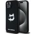 Husa pentru  iPhone 15 Plus Karl Lagerfeld - Silicone MagSafe - negru