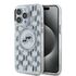 Husa pentru  iPhone 15 Pro Karl Lagerfeld - IML MagSafe - gri deschis