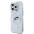 Husa pentru  iPhone 16 Pro Max Karl Lagerfeld - IML MagSafe - gri deschis
