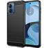 Husa pentru Motorola Moto G55 Carbon Liquid Silicone, albastru