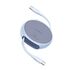 Cablu Baseus - Data Cable Pathfinder Series USB Tip C - USB Tip C 100W, retractabil, 1m -  mov