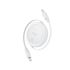 Cablu de date si incarcare Baseus - Data Cable Free2Pull Mini USB Type-C la USB Type-C, Fast Charging 60W, retractabil, 1m - albastru