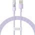 Cablu de date si incarcare Baseus - Data Cable Gem USB la USB Type-C, Super Fast Charging 100W, 2m - albastru