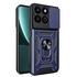 Husa pentru  Honor 200 Smart Ring Armor Kickstand Tough Rugged Cover cu protectie camera, verde