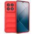 Husa pentru  Xiaomi 14T Liquid Silicone, Microfibre Lining, Non-Slip Airbag Design, verde