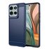 Husa pentru Motorola Moto G75 Carbon Liquid Silicone, negru