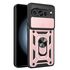 Husa pentru  Google Pixel 9 Pro XL Ring Armor Kickstand Tough Rugged Cover cu protectie camera, verde