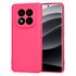 Husa pentru  Xiaomi Redmi Note 14 Pro+ Plus Liquid Silicone, subțire, captusita cu microfibra, anti amprentă, protectie cameră foto, verde deschis